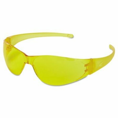 ORS NASCO MCR Safety, Checkmate Safety Glasses, Amber Temple, Amber Anti-Fog Lens CK114